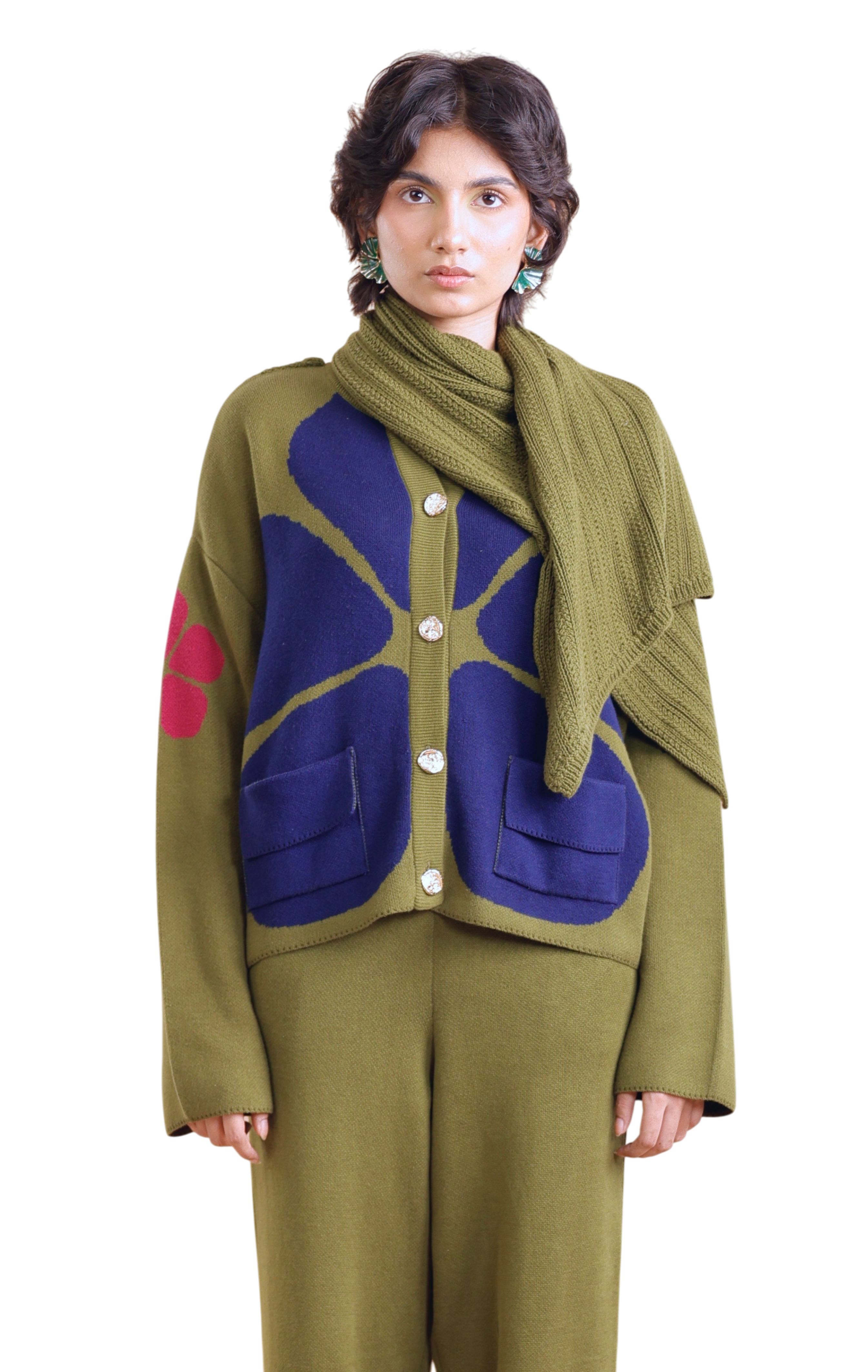 Rodeo Scarf Jacket Set