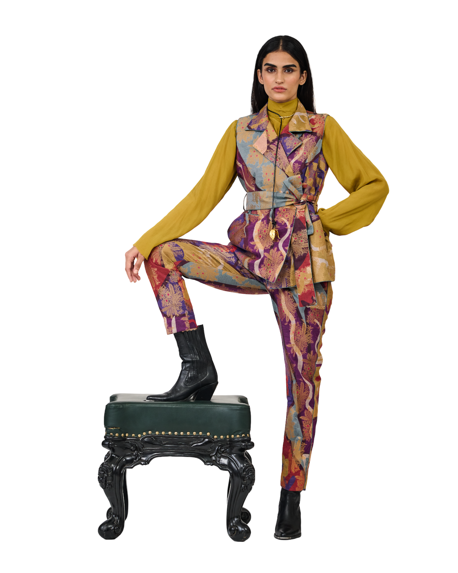 Fallen Angel brocade set