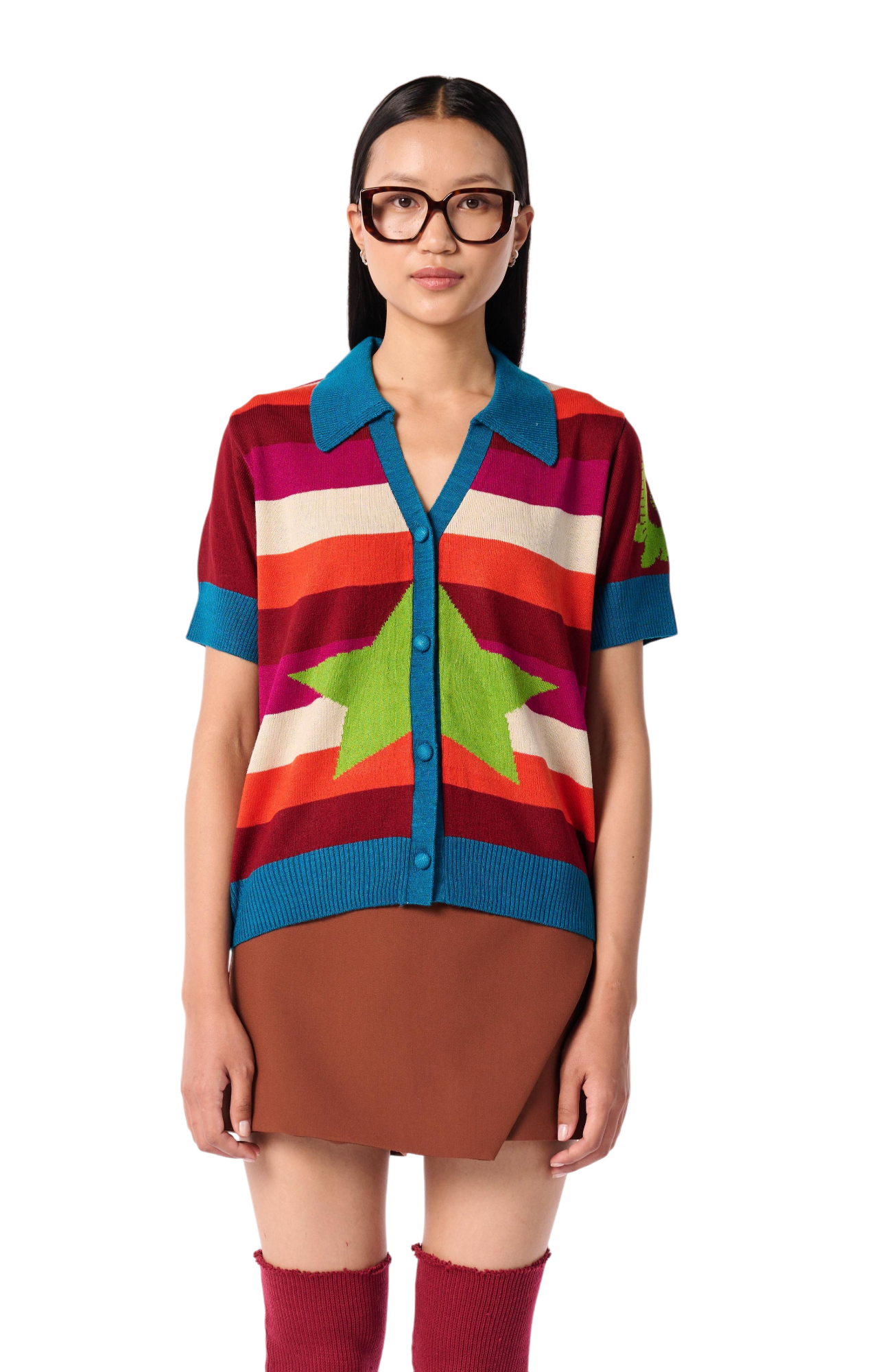 Wonderland Half Sleeve Shirt