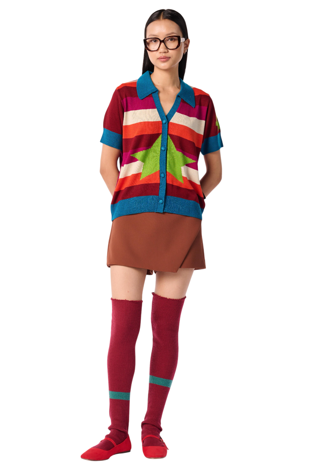 Wonderland Half Sleeve Shirt