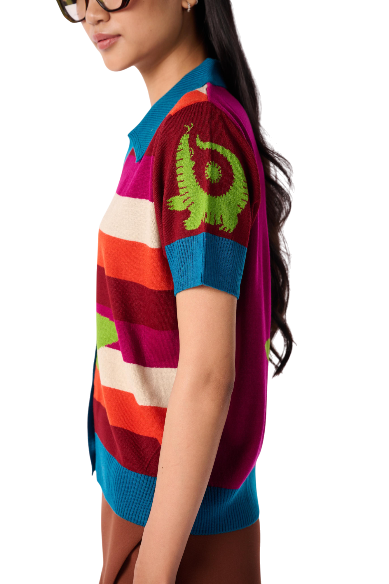 Wonderland Half Sleeve Shirt