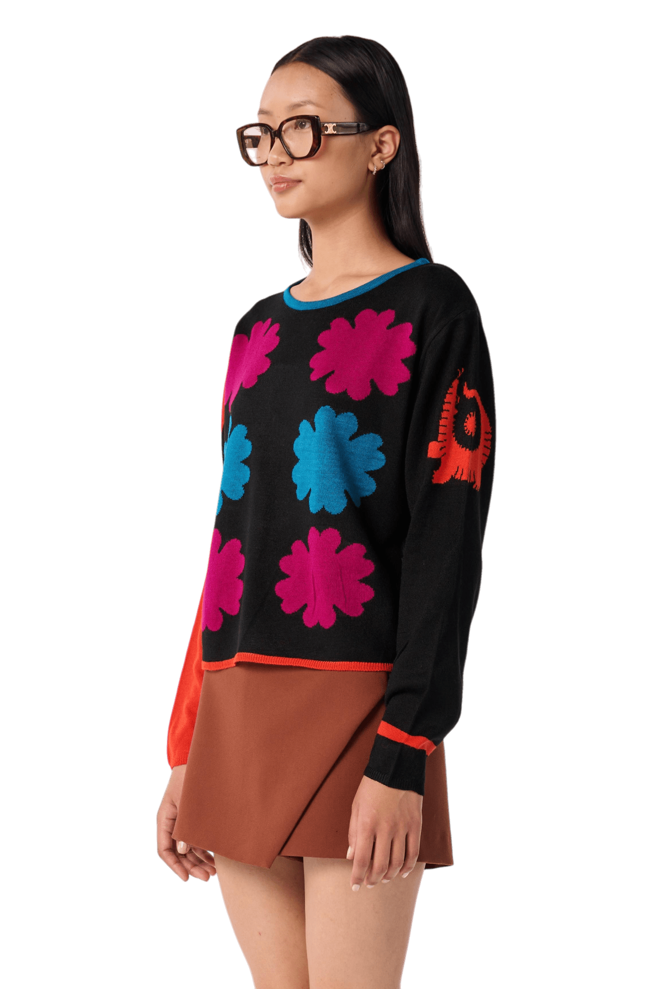 Action News Full Sleeve Tshirt - House of Saloni Jain