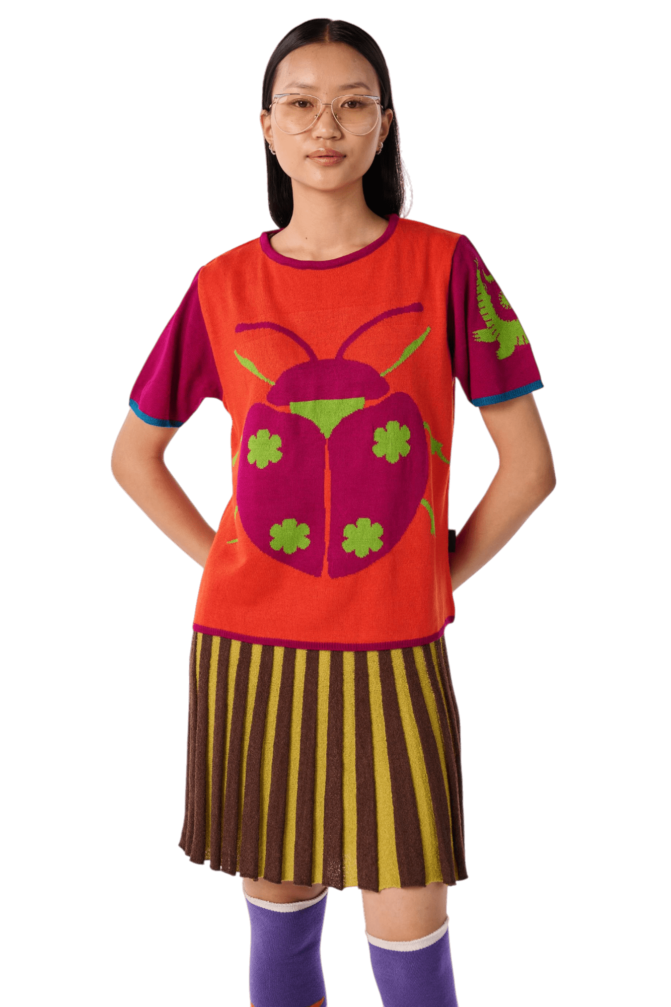 Halfway House Half Sleeve Tshirt - House of Saloni Jain