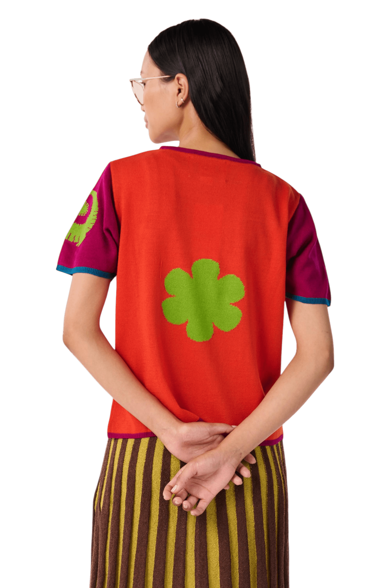 Halfway House Half Sleeve Tshirt - House of Saloni Jain