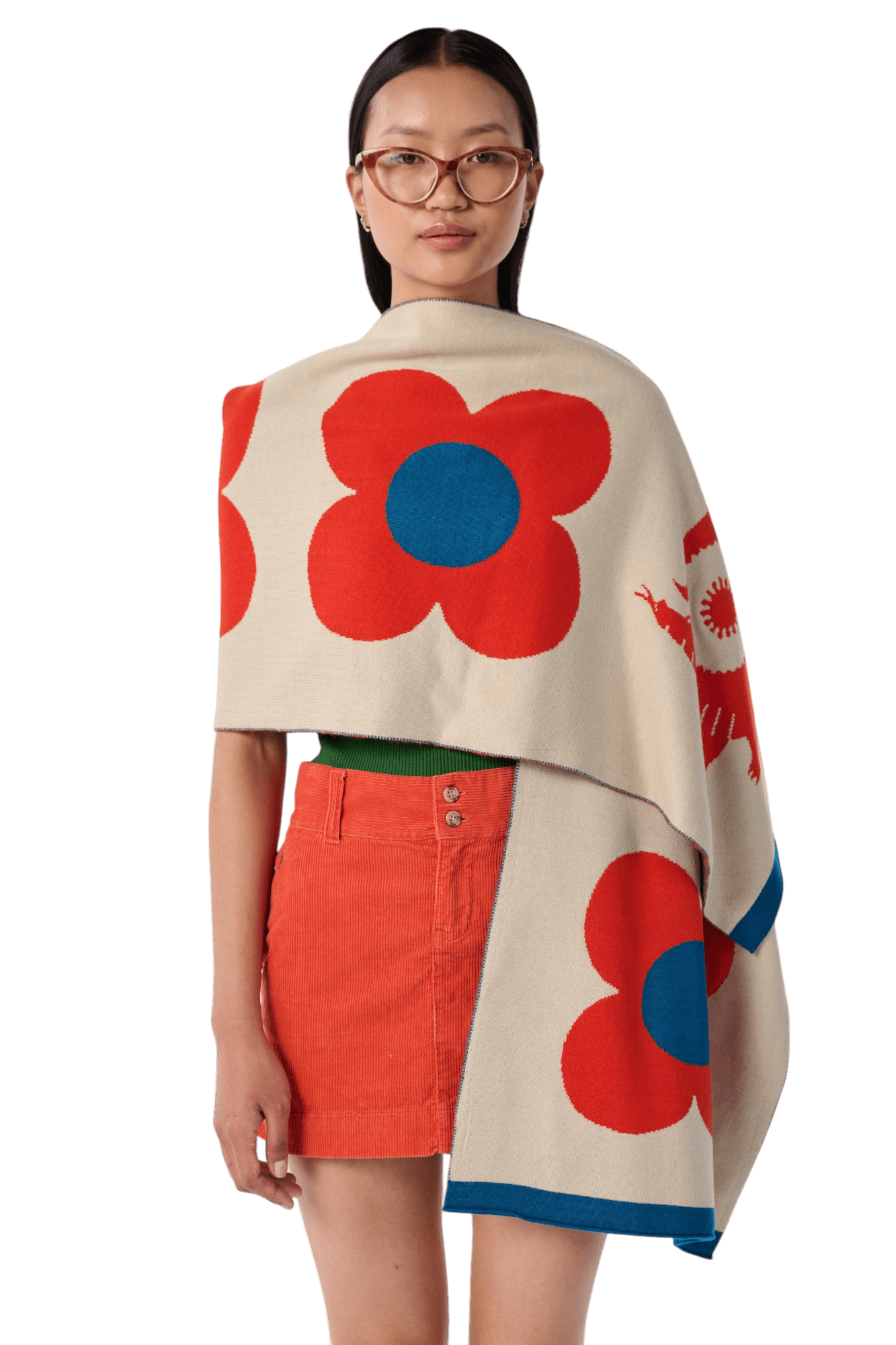 Jojo Rabbit Scarf - House of Saloni Jain