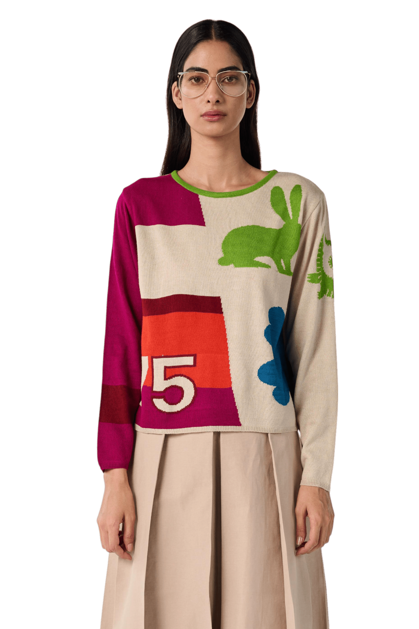 Out of Office Full Sleeve Tshirt - House of Saloni Jain