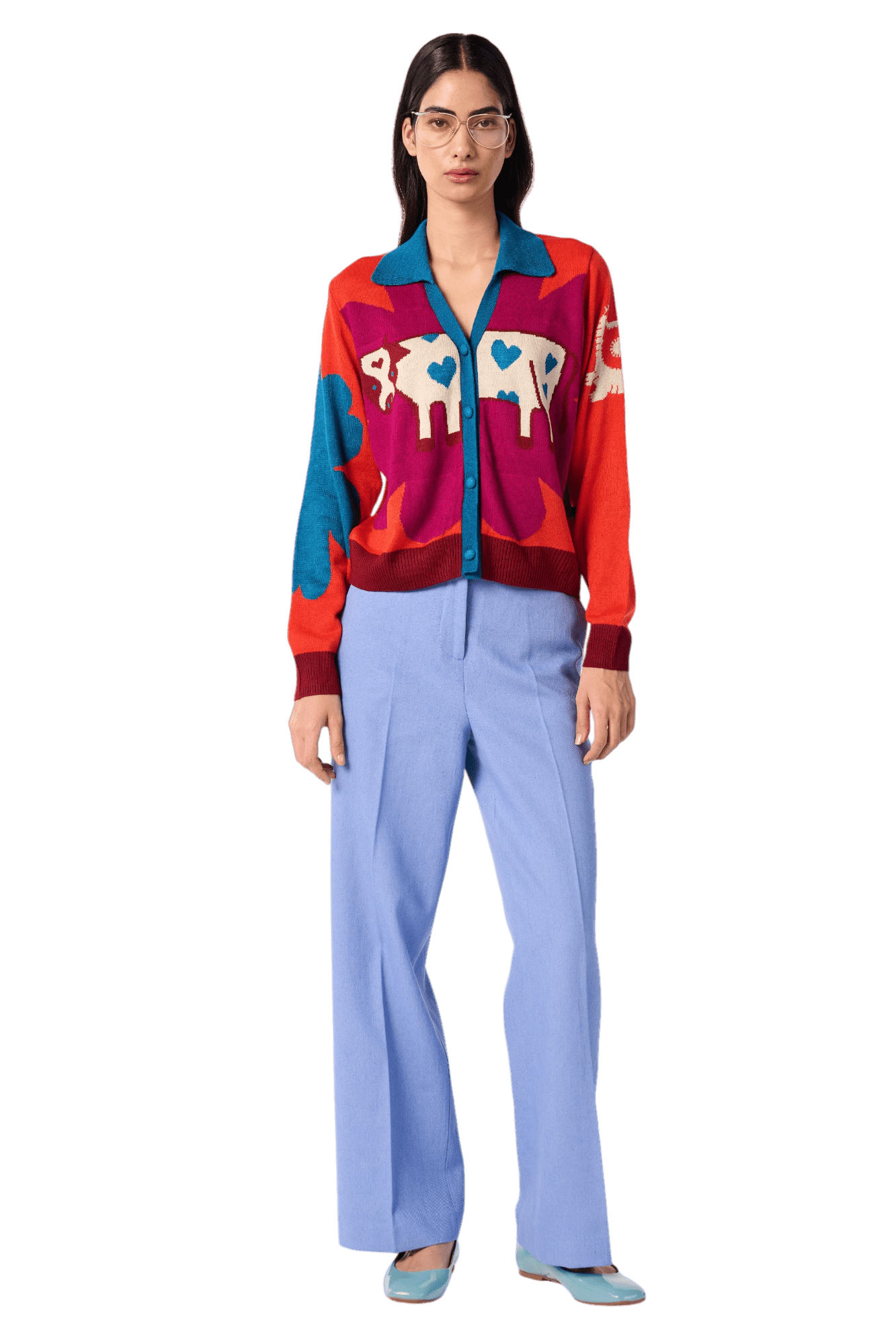 Poster Boy Full Sleeve Shirt - House of Saloni Jain