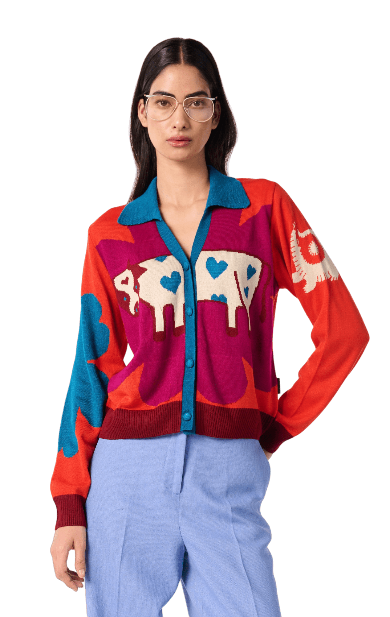 Poster Boy Full Sleeve Shirt - House of Saloni Jain