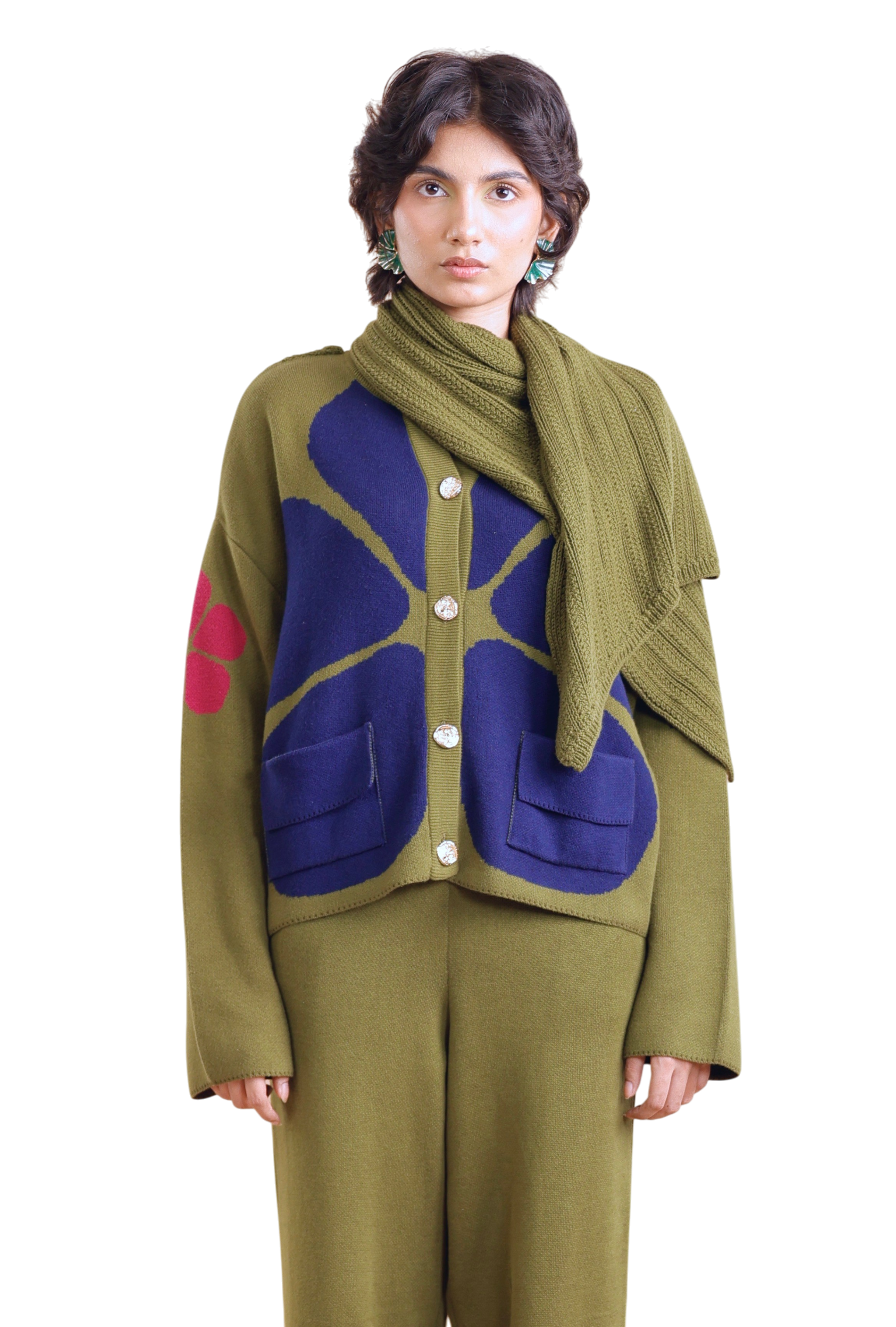 Rodeo Scarf Jacket Set