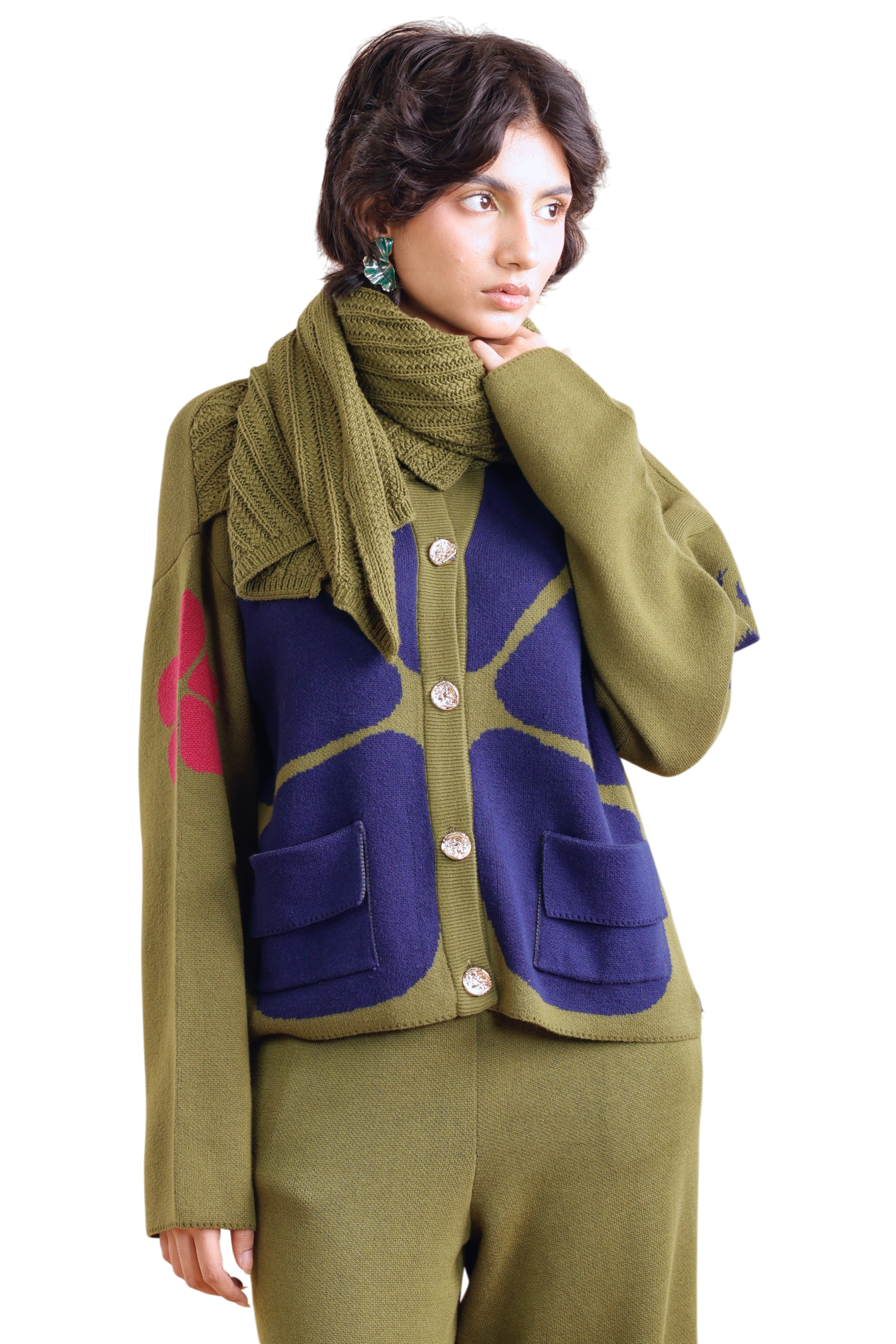 Rodeo Scarf Jacket Set