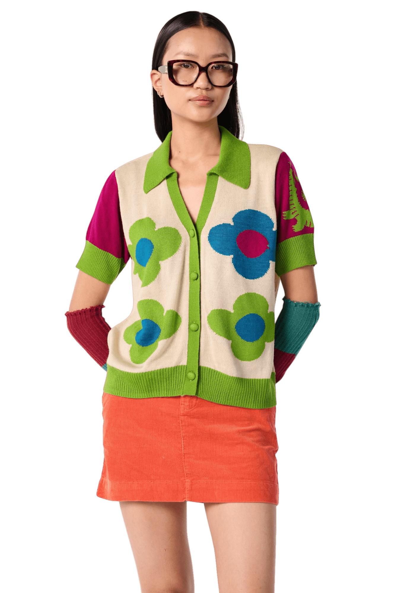 Baby Driver Half Sleeve Shirt - House of Saloni Jain