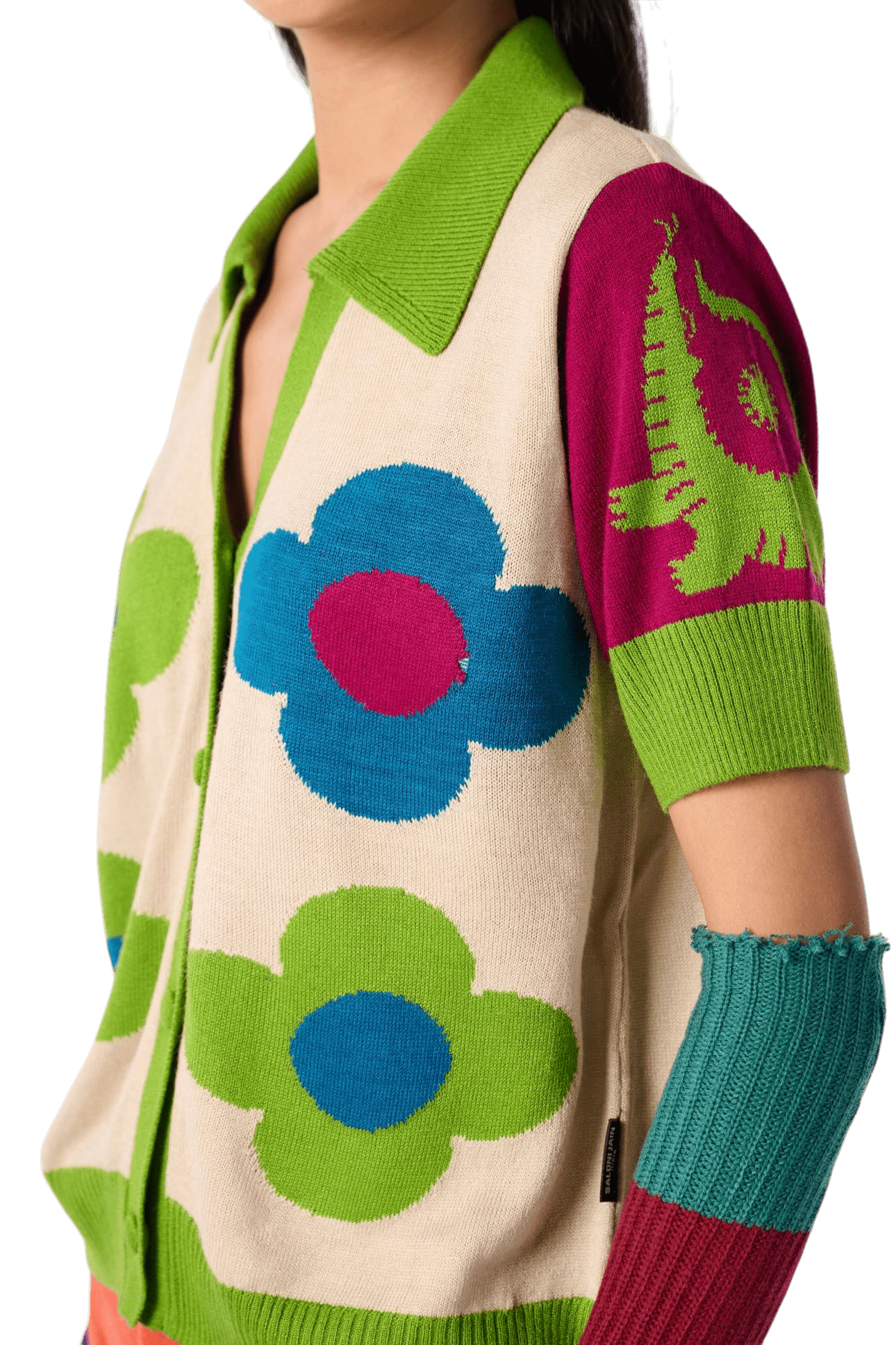 Baby Driver Half Sleeve Shirt - House of Saloni Jain