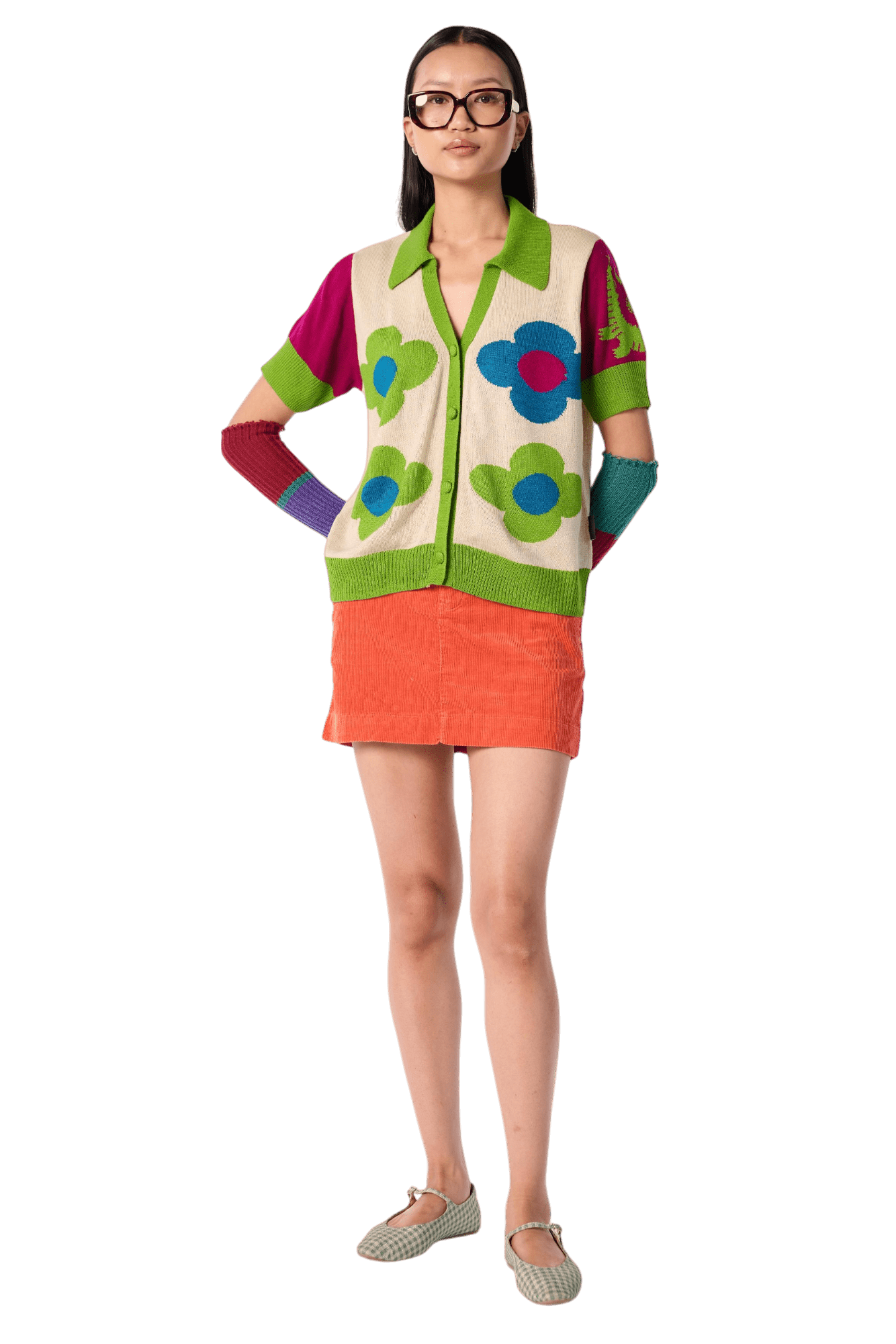 Baby Driver Half Sleeve Shirt - House of Saloni Jain