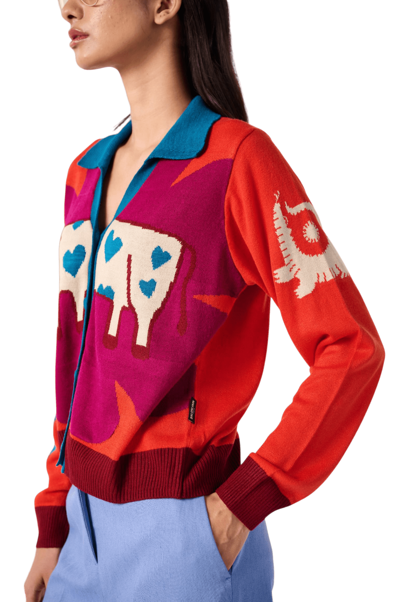 Poster Boy Full Sleeve Shirt - House of Saloni Jain