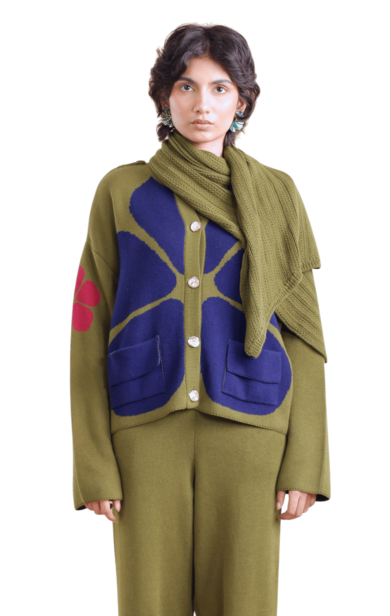 Rodeo Scarf Jacket - House of Saloni Jain