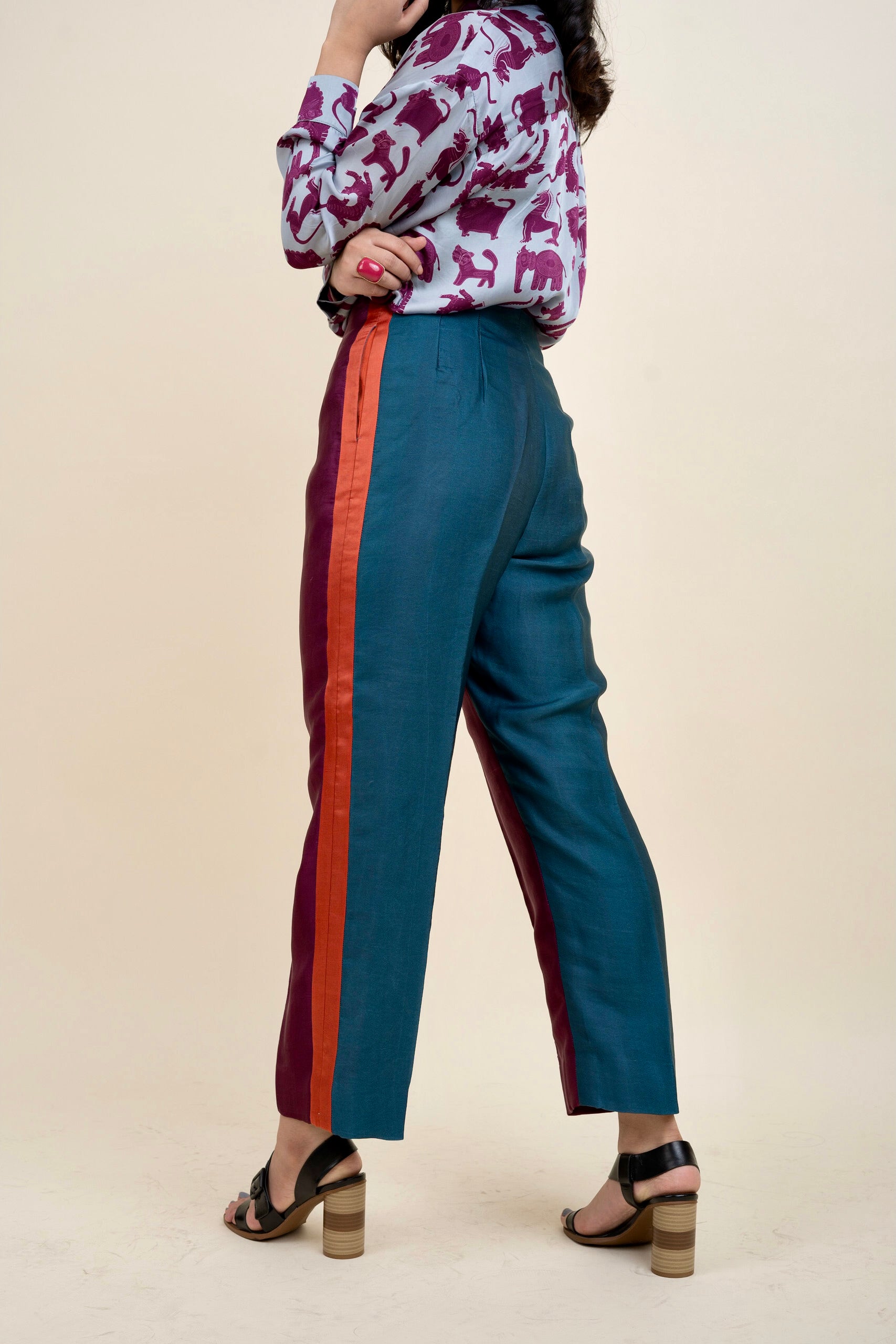 Polo Ralph Lauren highwaisted Silk Trousers  Farfetch